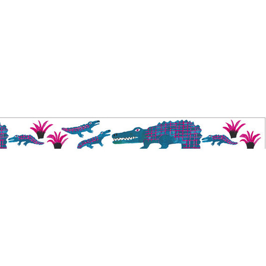 Greeting Life - Washi Tape - Miroco Machiko - Crocodile
