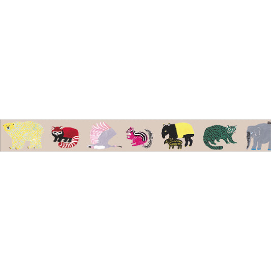 Greeting Life - Washi Tape - Miroco Machiko - Endangered Species