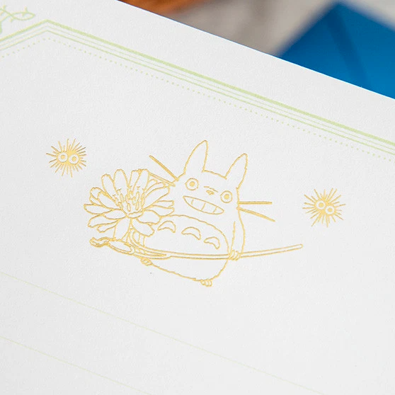 Studio Ghibli - LIFE Noble Foil-Stamped Letter Set - My Neighbor Totoro