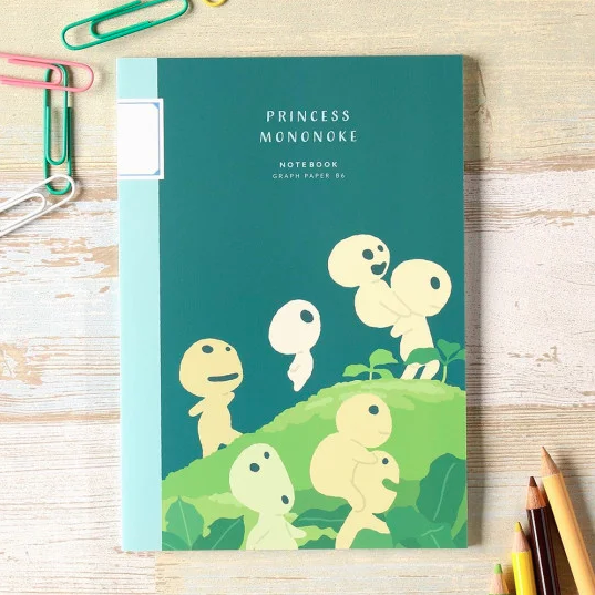 Studio Ghibli - B6 Graphic Notebook - Princess Mononoke