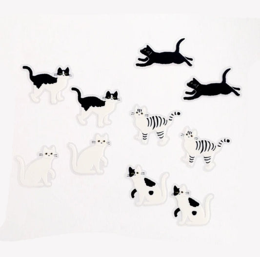 Green Flash - Flake Stickers - Kuroneko (Black Cat)