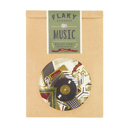 Greeting Life - Flaky Stickers - Music