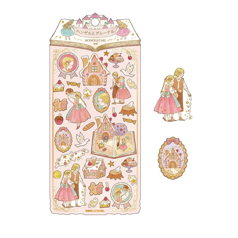 Kamio Japan - Monogatari Fairy Tale Stickers - Hansel and Gretel