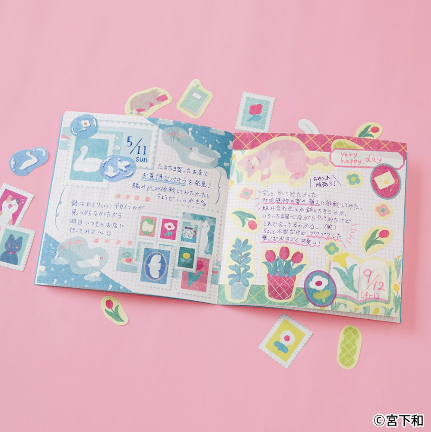 Kazu Miyashita x Komamono Lab - Notebook Deco Kit