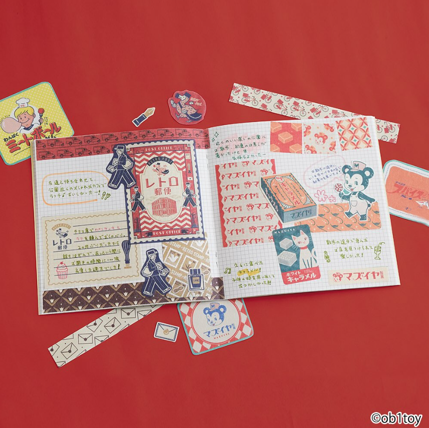 Ob1toy x Komamono Lab - Notebook Deco Kit
