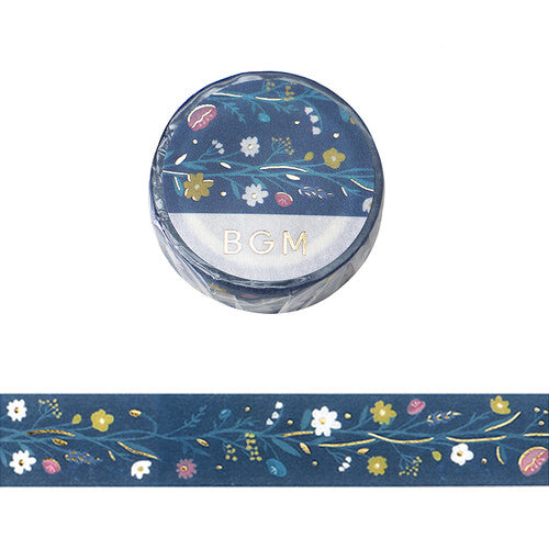 BGM Washi Tape - Flowering Plants Handbook Series - Always Flower