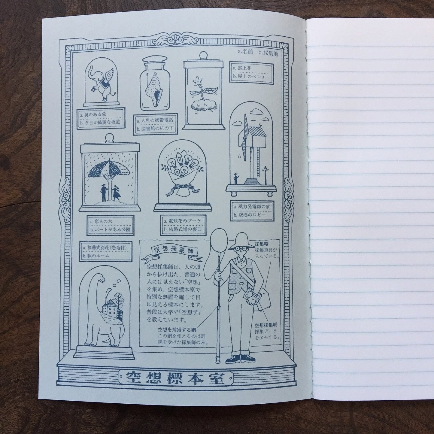 LIFE - Kyupodo - Dream Notebook - Blue