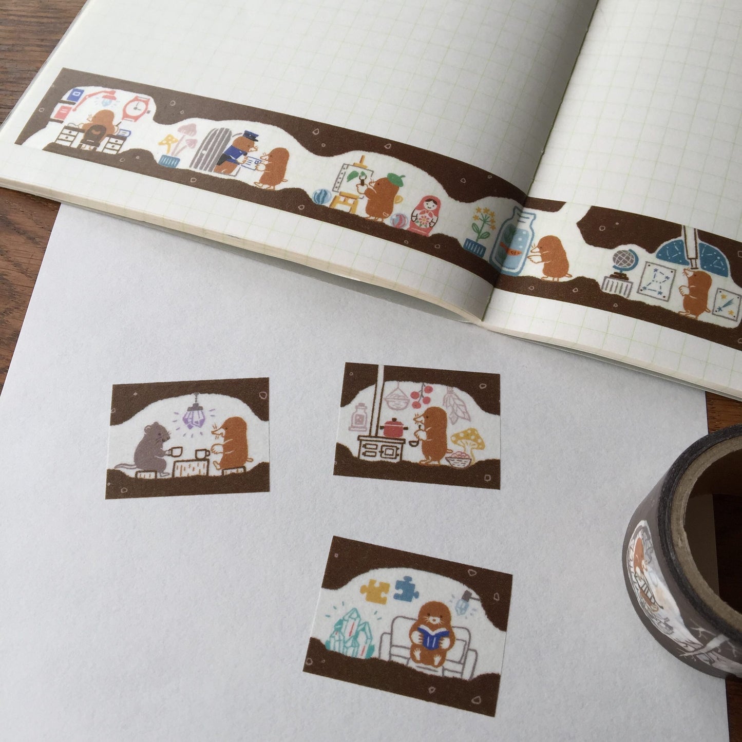 LIFE - Kyupodo - Washi Tape - Mogura House