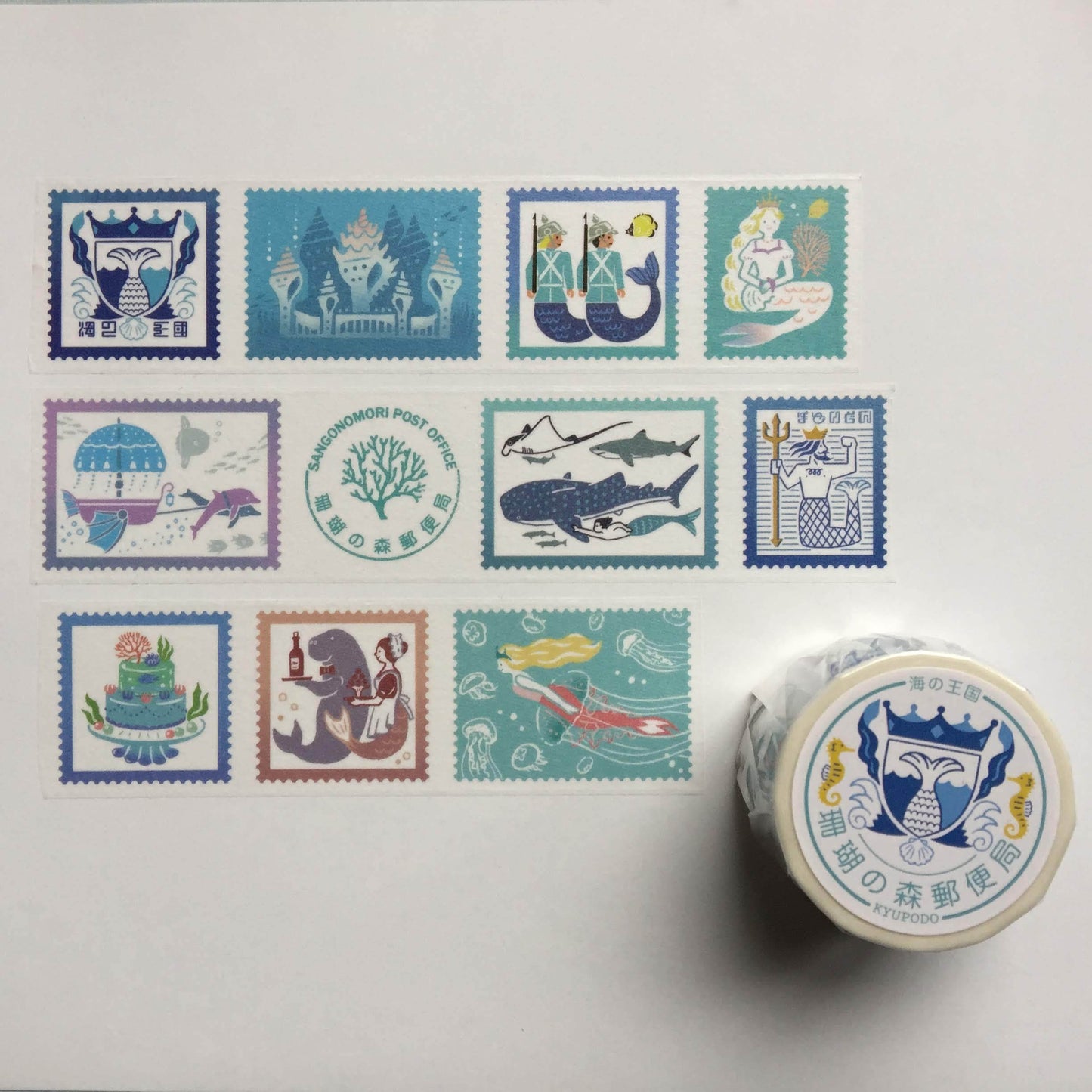 LIFE - Kyupodo - Washi Tape - Kingdom in the Sea