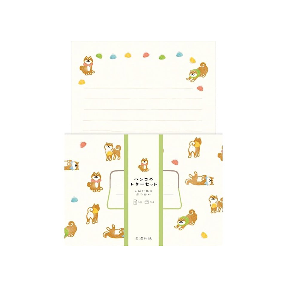 Furukawa Shiko Letter Set - Shiba Inu