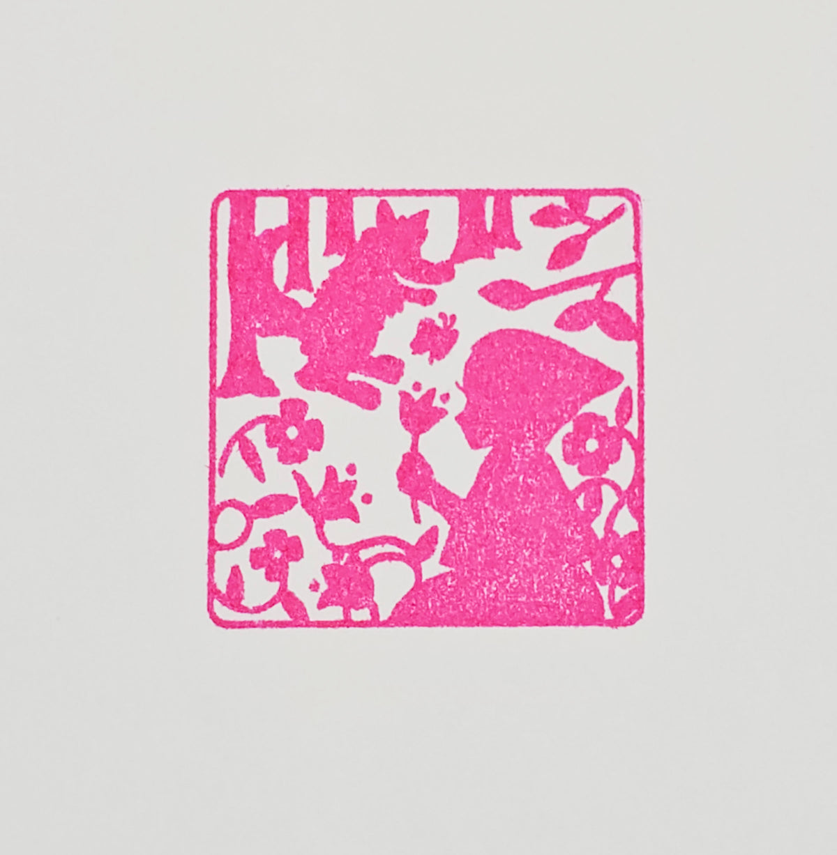 Sanby x Avec Amour - Grimm's Fairy Tales Silhouette Stamps - Little Red Riding Hood