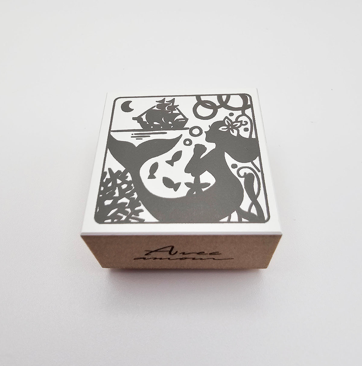 Sanby x Avec Amour - Grimm's Fairy Tales Silhouette Stamps - The Little Mermaid