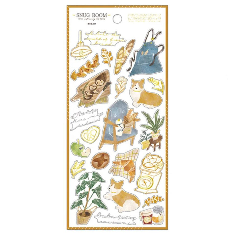 Mind Wave - Snug Room Stickers - Bread