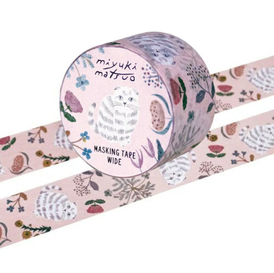 Miyuki Matsuo - Washi Tape - Amy (Striped Cat)
