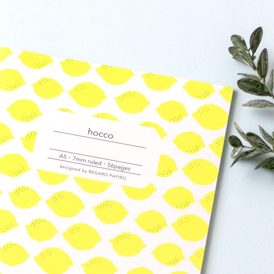 Hocco Notebook - A5 - Lemons