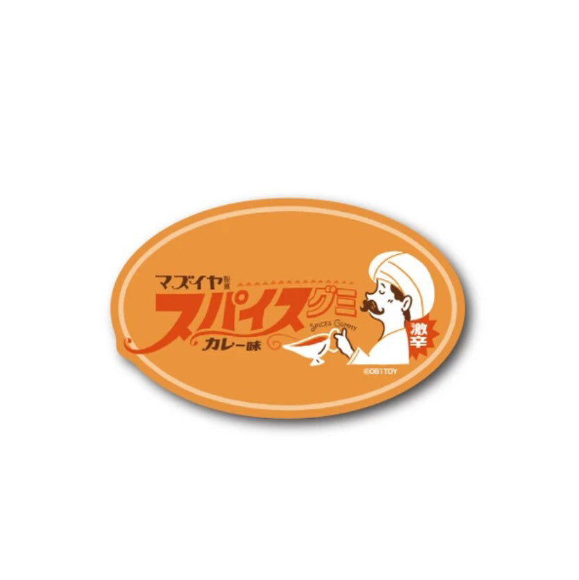 OB1TOY x General Sticker Co Ltd. - Retro Shopping Street Sticker - Spices Gummy
