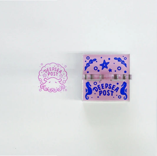 Sanby x OB1 - Retro Post Stamp - Deep Sea Post