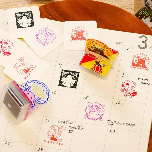 Sanby x OB1 - Retro Post Stamp - Mazuya Confectionery