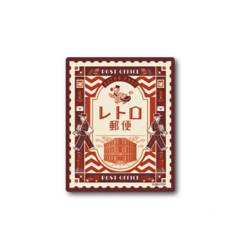 OB1TOY x General Sticker Co Ltd. - Retro Shopping Street Sticker - Retro Post