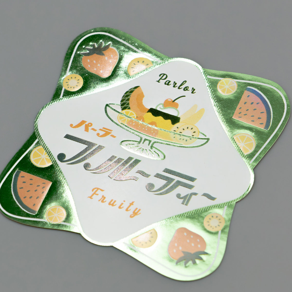 OB1TOY x ROKKAKU - Retro Sticker - Parlor Fruity