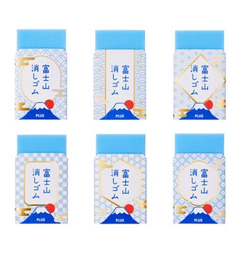 PLUS - Air-In Mt. Fuji Eraser - Blue