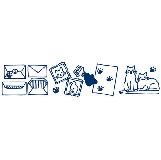 PLUS Mini Deco Roller Stamp - Letters