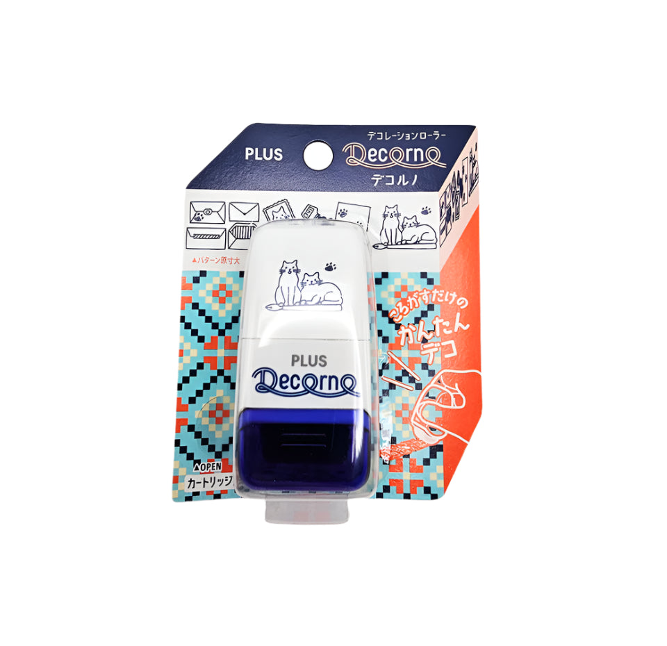 PLUS Mini Deco Roller Stamp - Letters