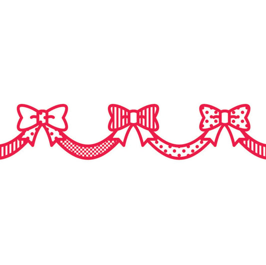 PLUS Mini Deco Roller Stamp - Ribbons