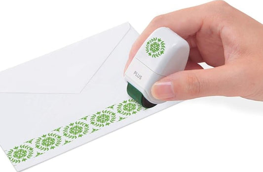 PLUS Mini Deco Roller Stamp - Wreaths