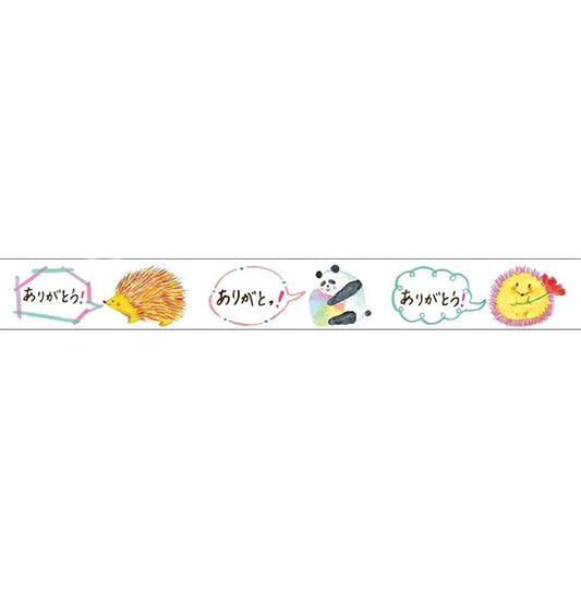 PLUS Deco Rush - WIDE Series - Thank You (Animals)