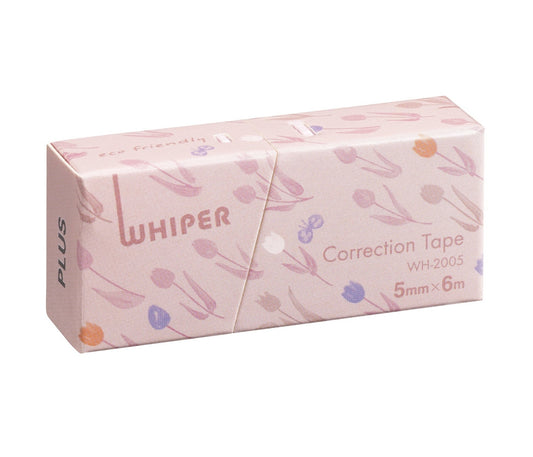PLUS Eco-Friendly Correction Tape - Pink Blooms