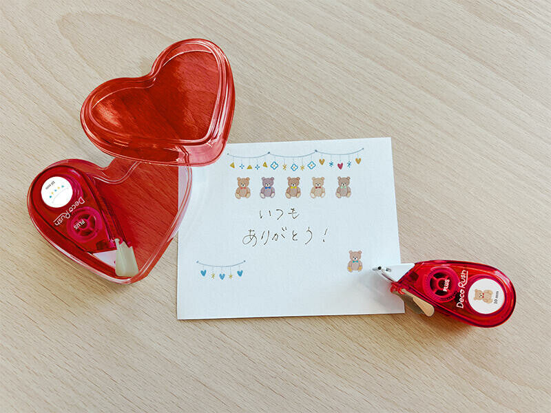 PLUS Deco Rush - Limited Edition Heart Case Set - Bear