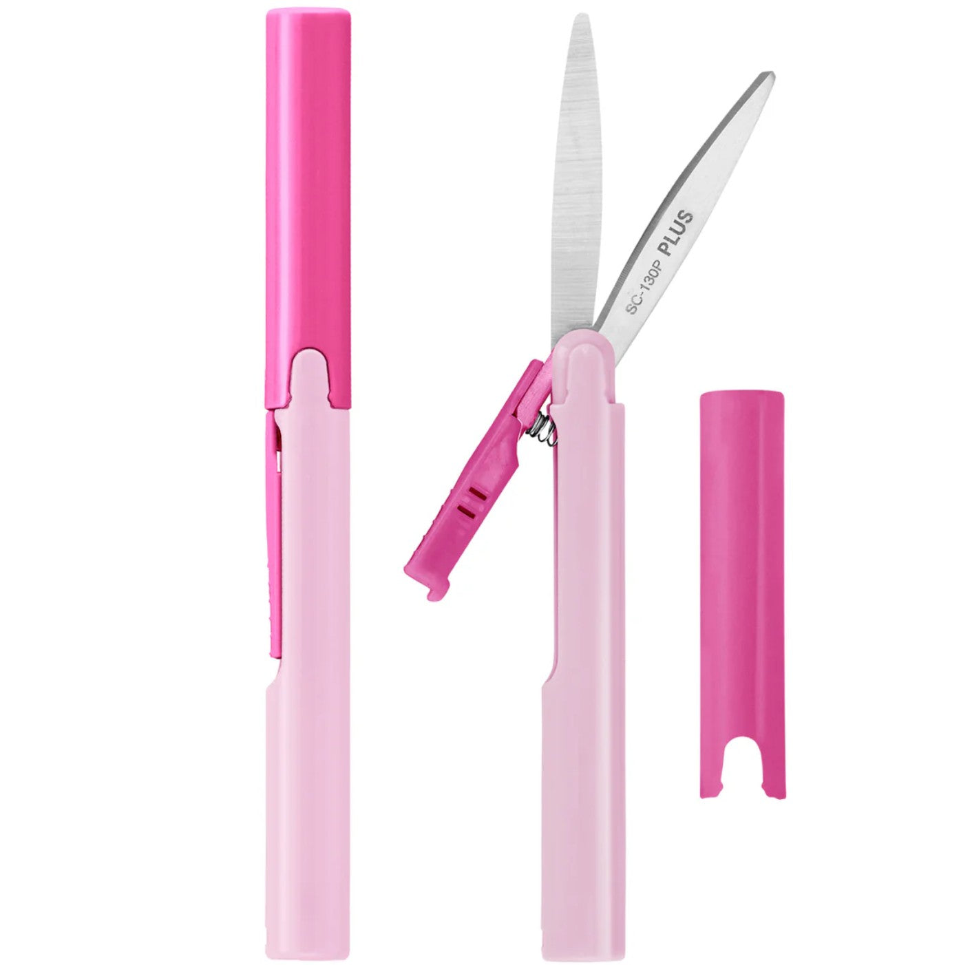 PLUS Twiggy Curved Blade Scissors - Pink