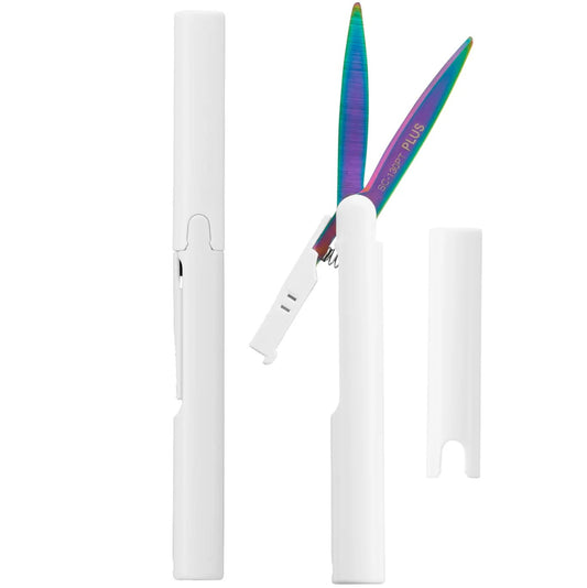 PLUS Twiggy Curved Blade Scissors - Limited Edition Titanium White