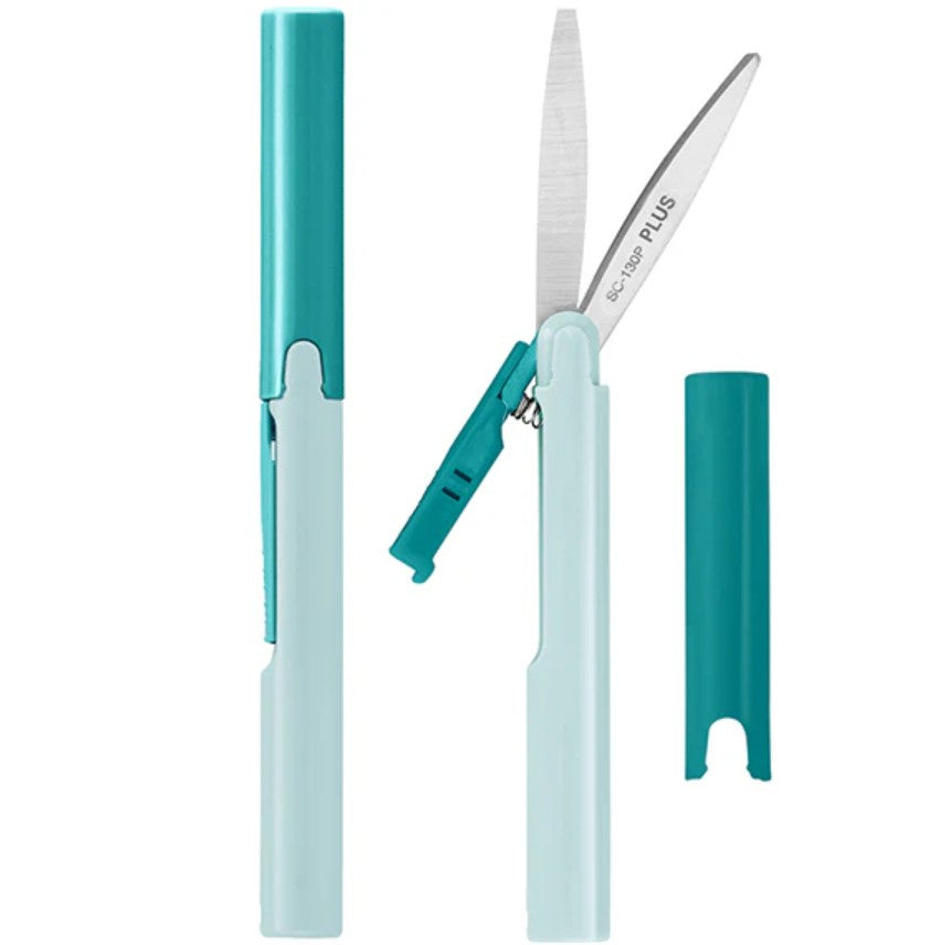 PLUS Twiggy Curved Blade Scissors - Turquoise