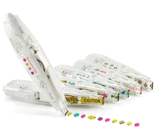 PLUS Deco Rush - Pen Style Deco Tape - Rabbits