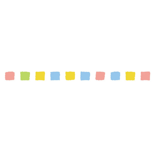 PLUS Deco Rush - Petit Sparkling Series - Collage A (Squares)