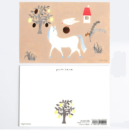 Cozyca Yuka Hiiragi Postcard - A Soft Walk