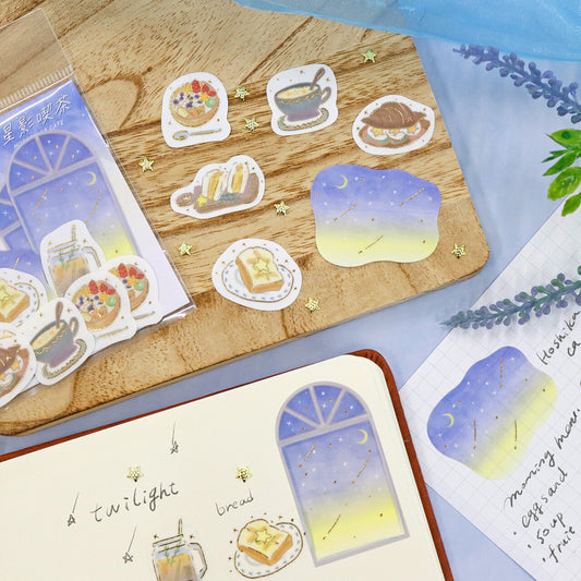 SAIEN - Flake Stickers - Starlight Cafe - Morning (Breakfast)