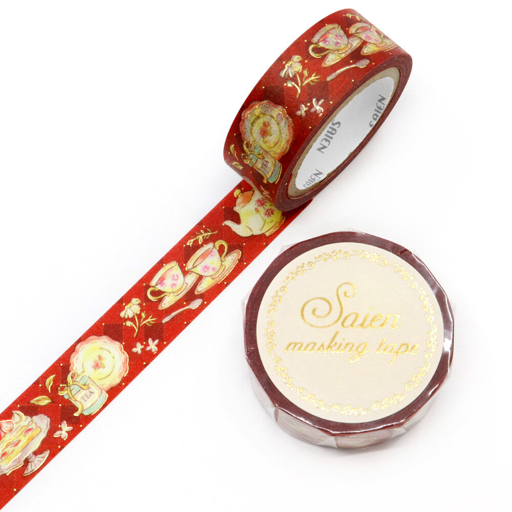 SAIEN - Washi Tape - Classical Tea