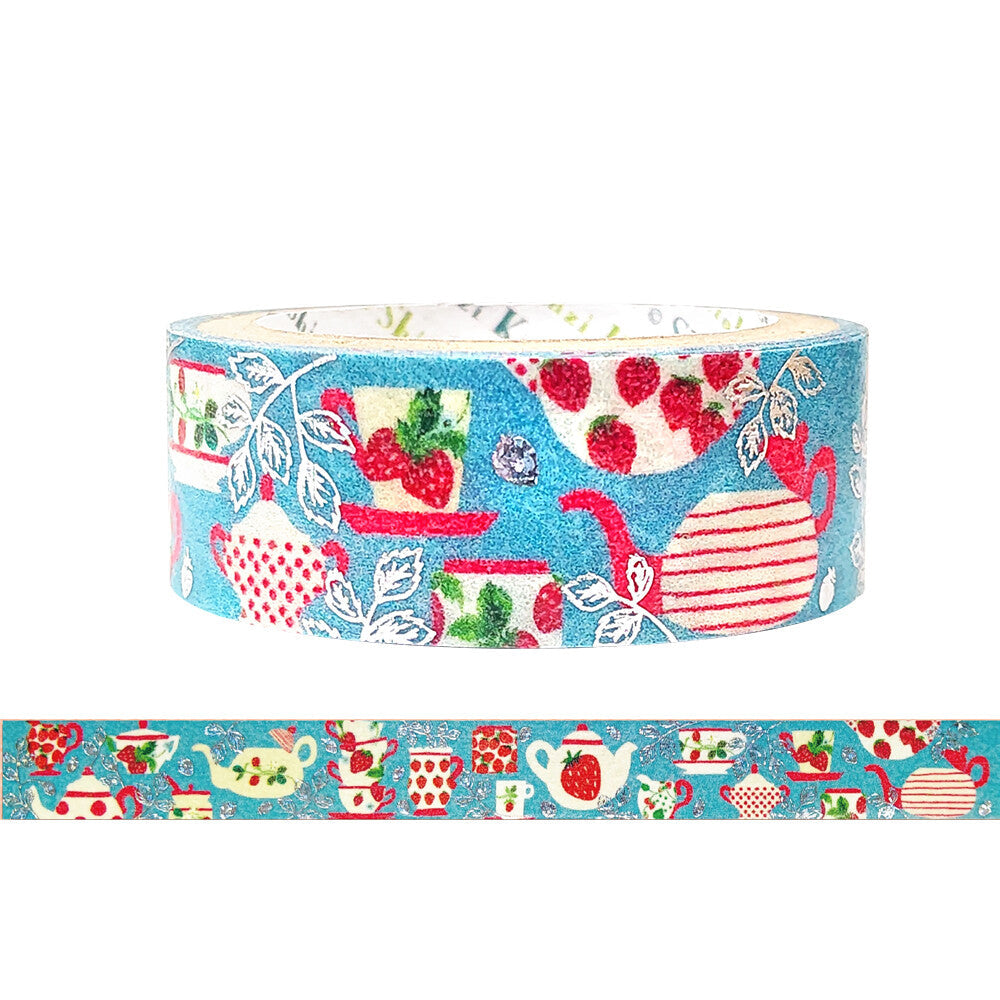SEAL-DO Shinzi Katoh Washi Tape - Strawberry and Tea