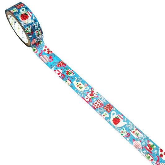 SEAL-DO Shinzi Katoh Washi Tape - Strawberry and Tea