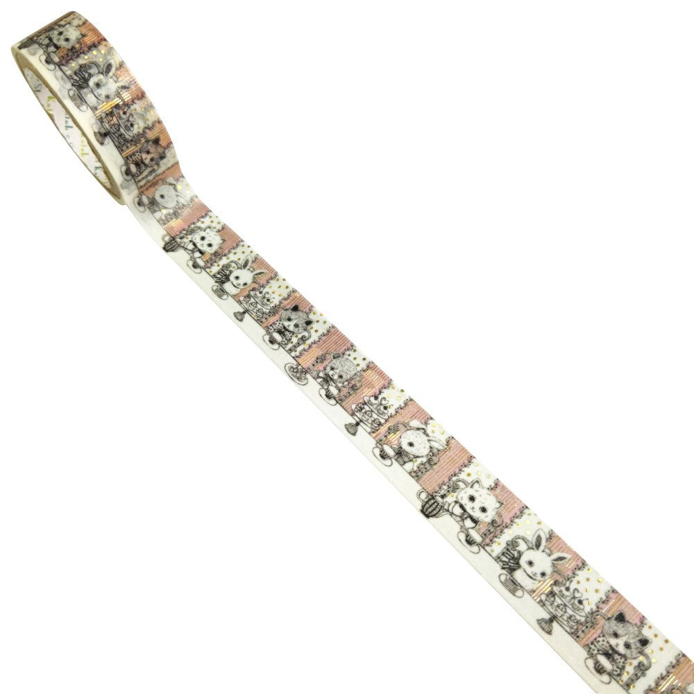 SEAL-DO Shinzi Katoh Washi Tape - Tea Time