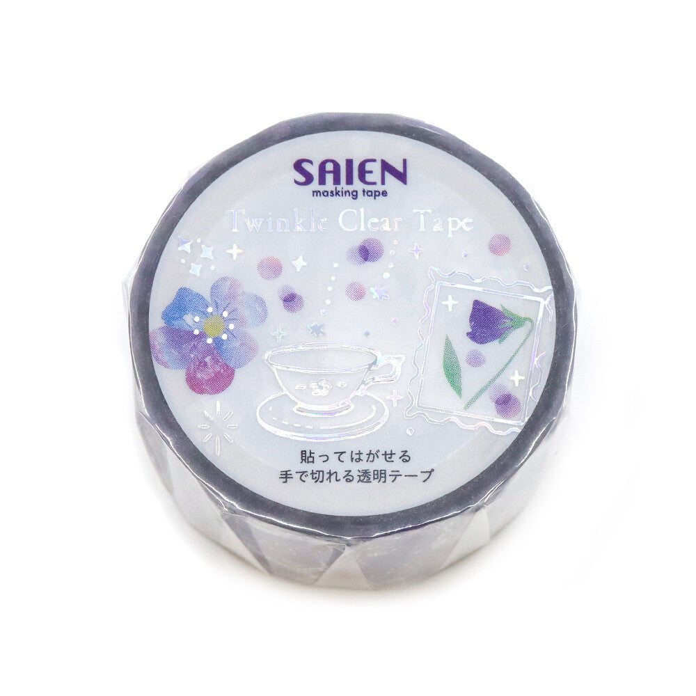 SAIEN - Twinkle Clear Tape - Candied Violet