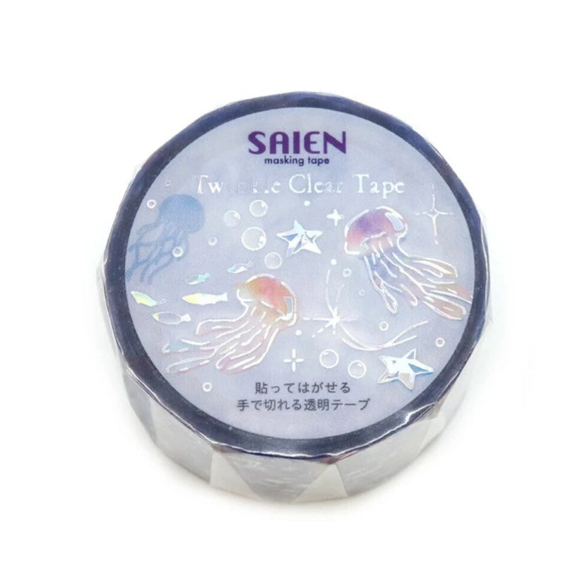 SAIEN - Twinkle Clear Tape - Jellyfish