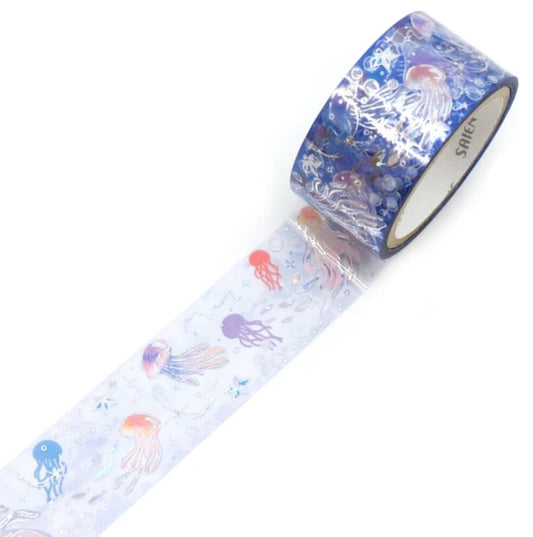 SAIEN - Twinkle Clear Tape - Jellyfish