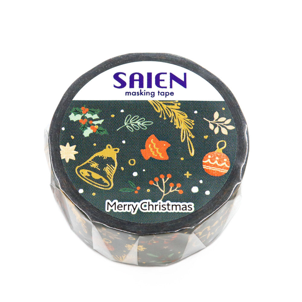 SAIEN - Limited Edition Winter Washi Tape - Merry Christmas