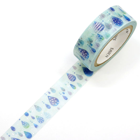 SAIEN - Washi Tape - Raindrops