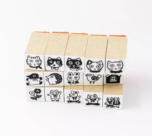 Sanby x Yumi Kitagishi Collaboration - Mini Stamps (Singles)