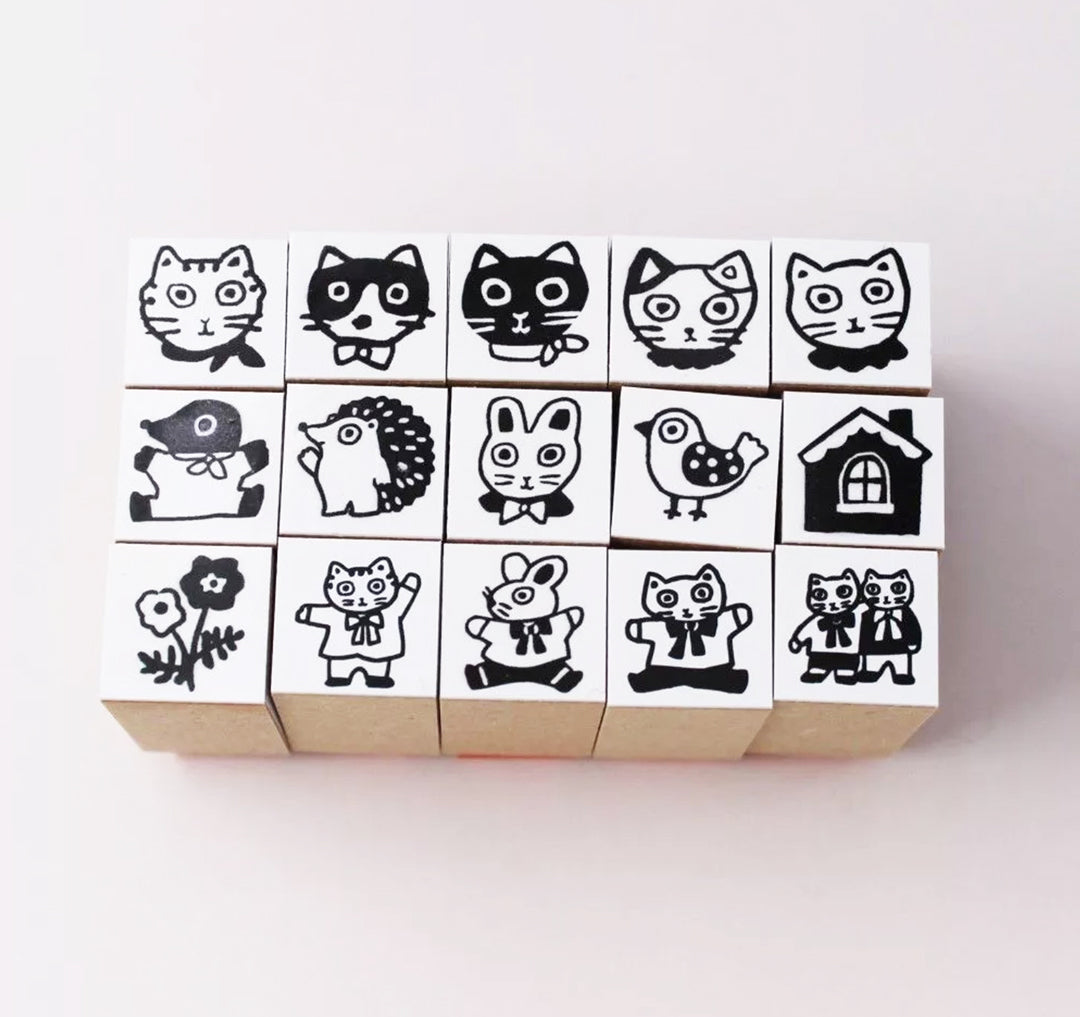 Sanby x Yumi Kitagishi Collaboration - Mini Stamps (Singles)